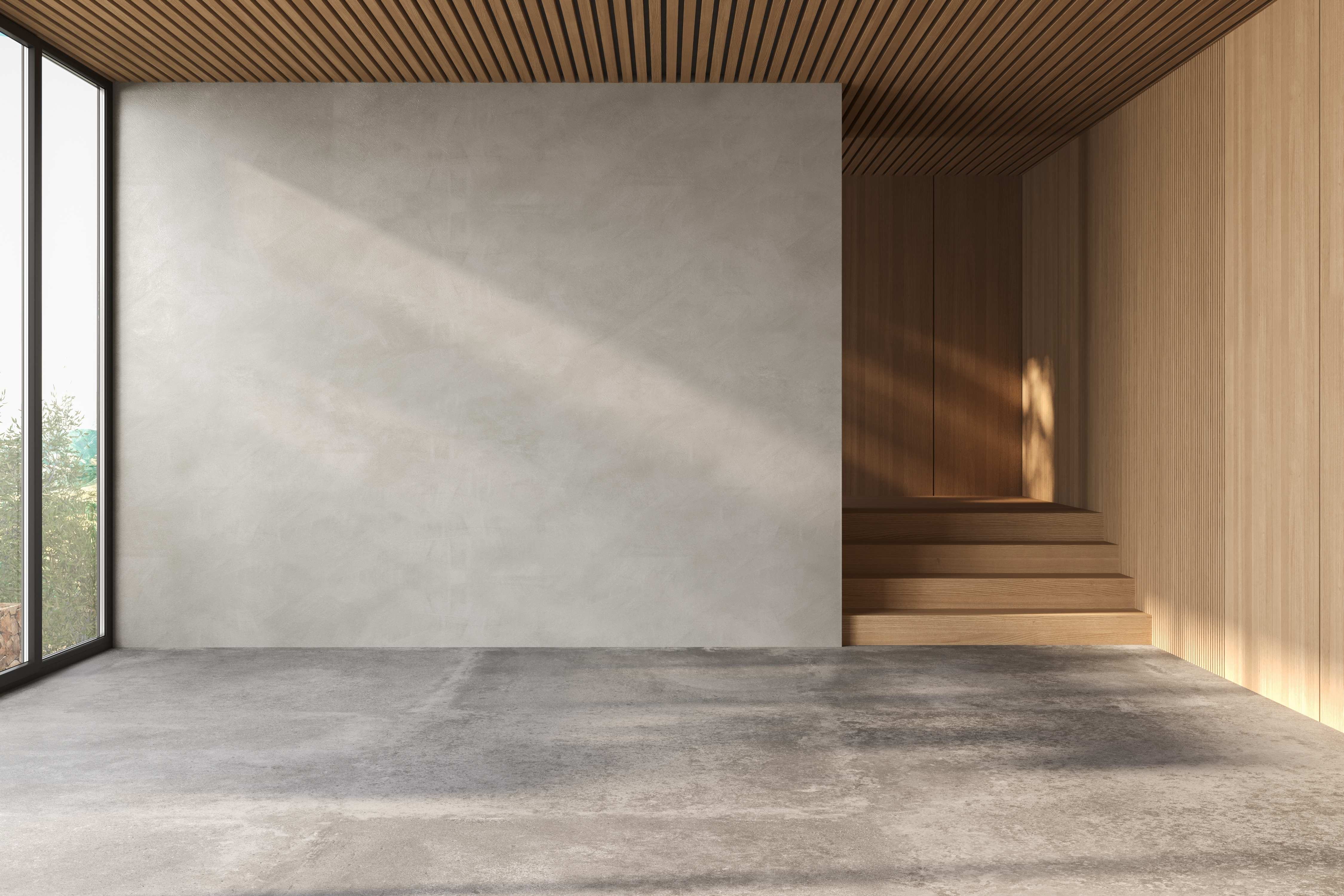 Modern Concrete Interior